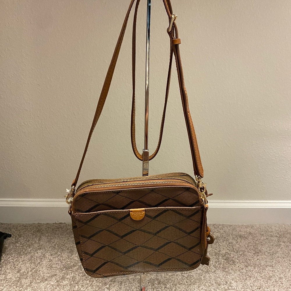 Fossil Leather Crossbody